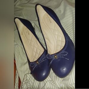 Cole Haan Navy Wedge